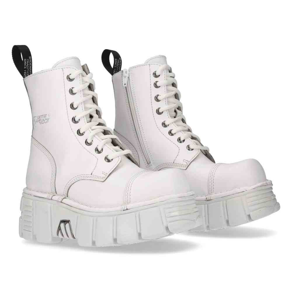 New Rock - MMILI083CC7 Schnürstiefel - Weiß Product image